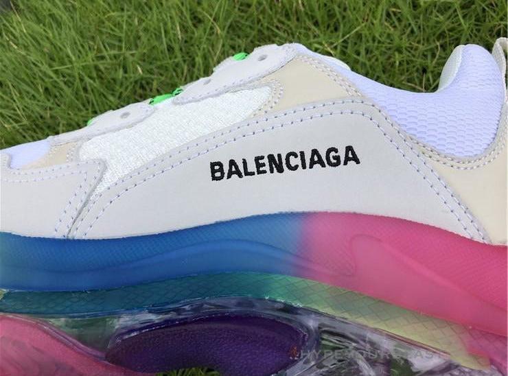 BCG Triple S Rainbow Sole