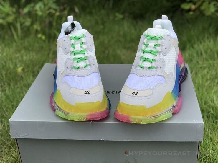 BCG Triple S Rainbow Sole