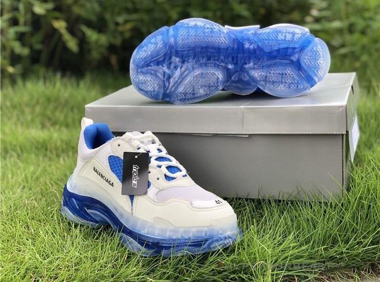 BCG Triple S White / Blue