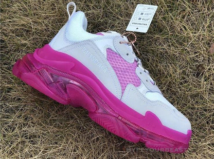 BCG Triple S White / Pink