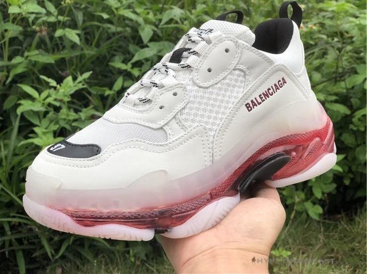 BCG Triple S White / Red