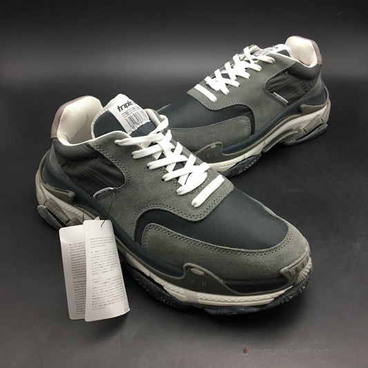 BCG Triple S Grey Suede