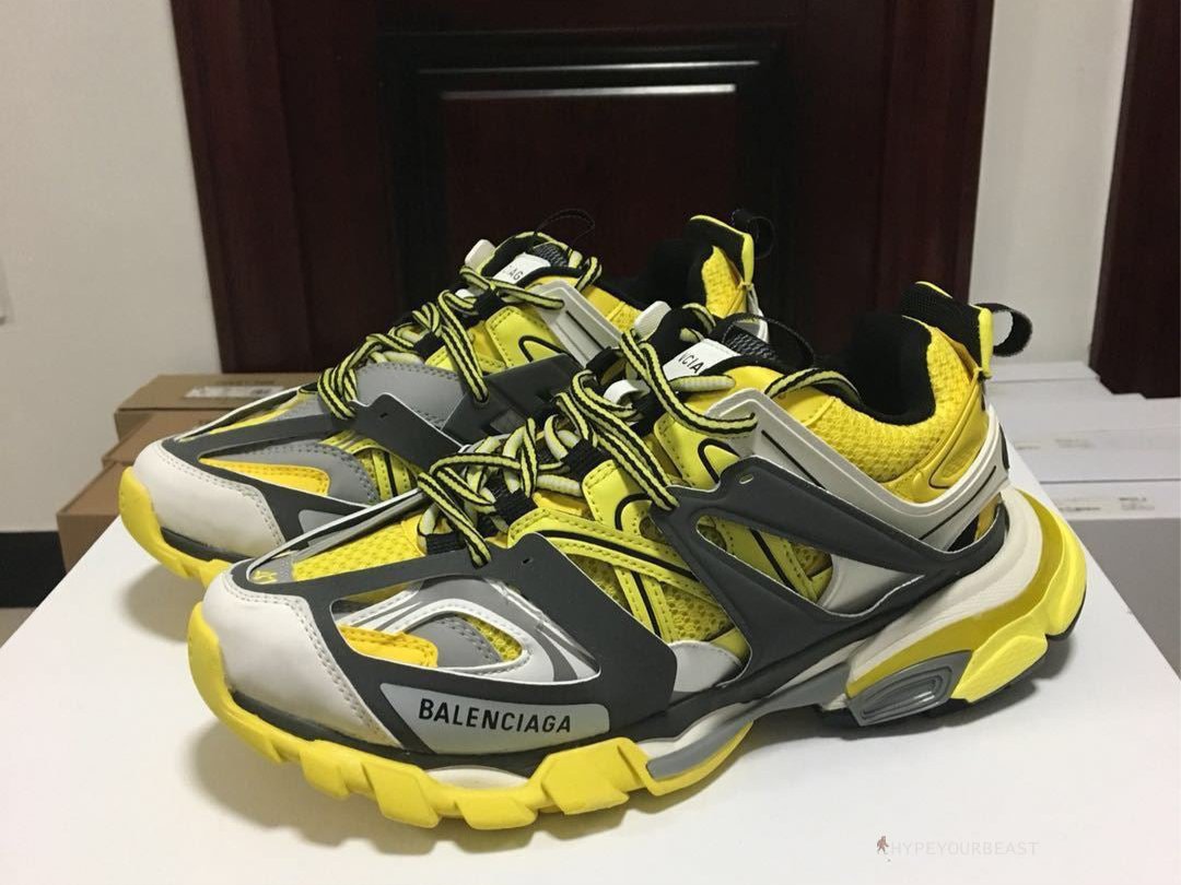 BCG Track Sneakers Yellow Black White