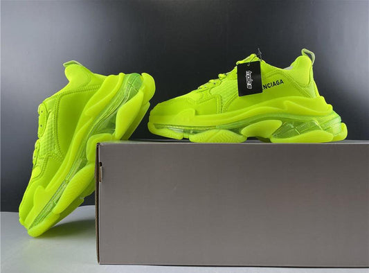 BCG Triple S Neon Yellow