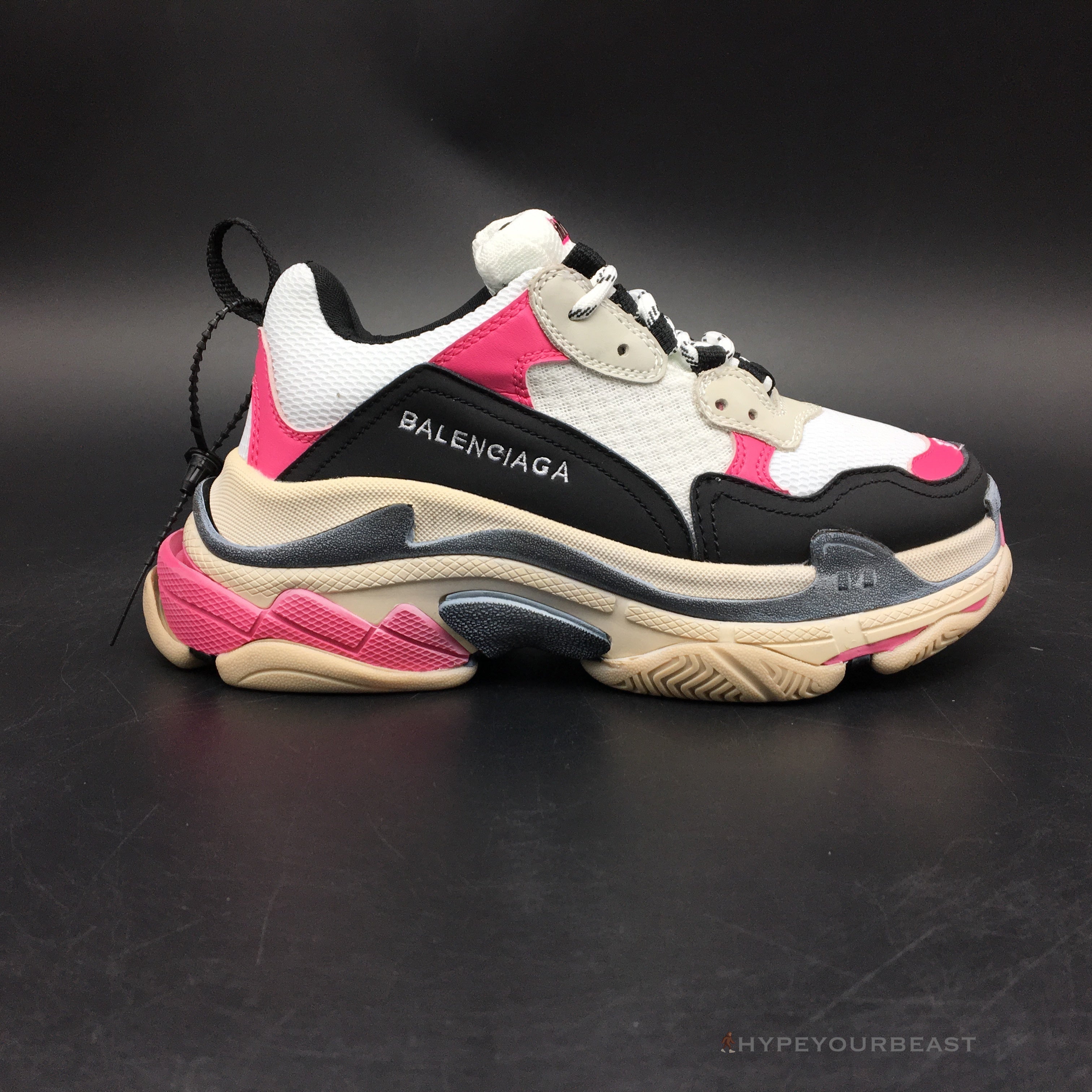BCG Triple S  Pink / Black