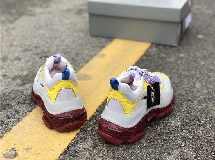 BCG Triple S Purple Yellow