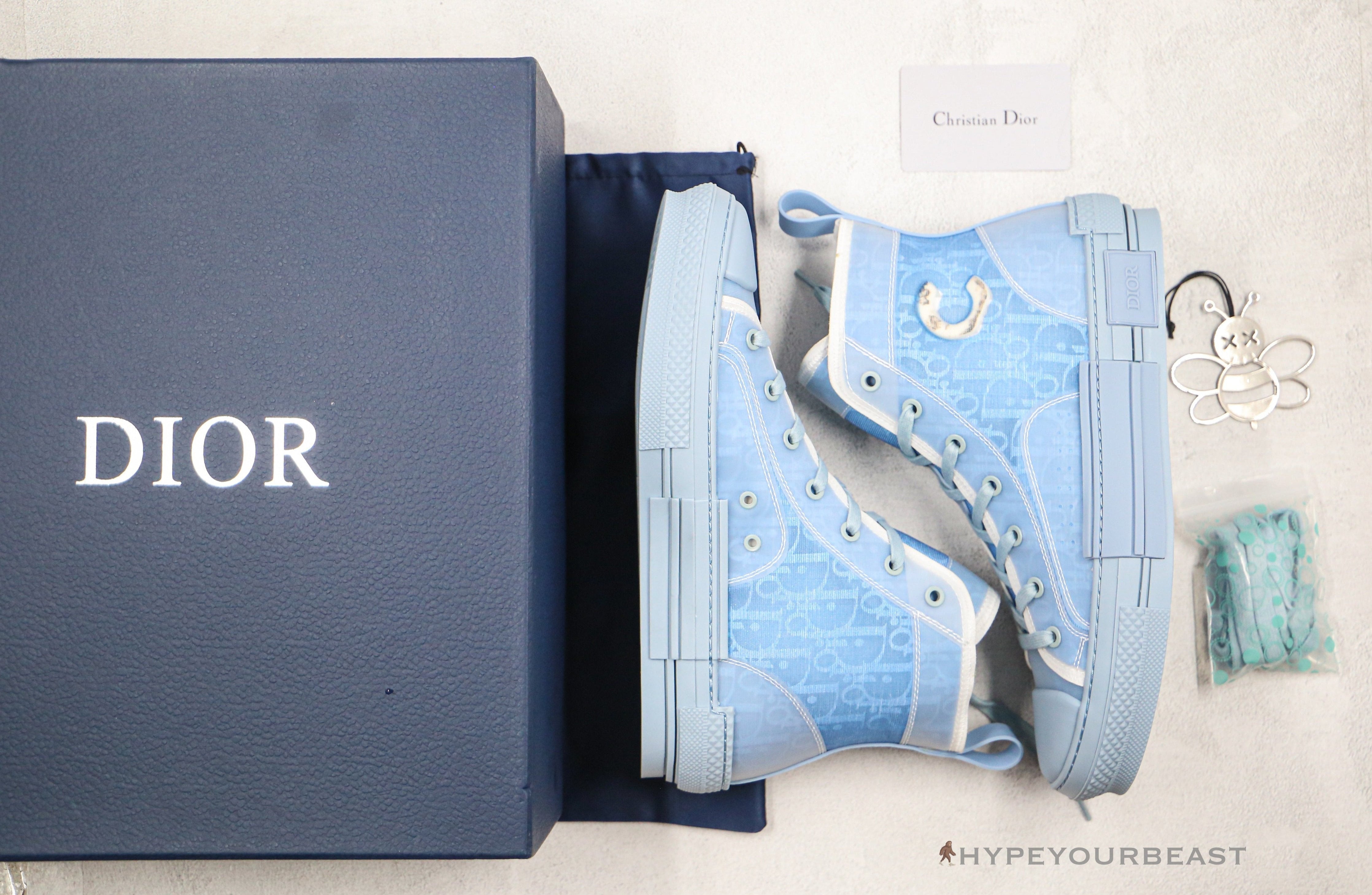 Dior B23 High Daniel Arsham Light Blue