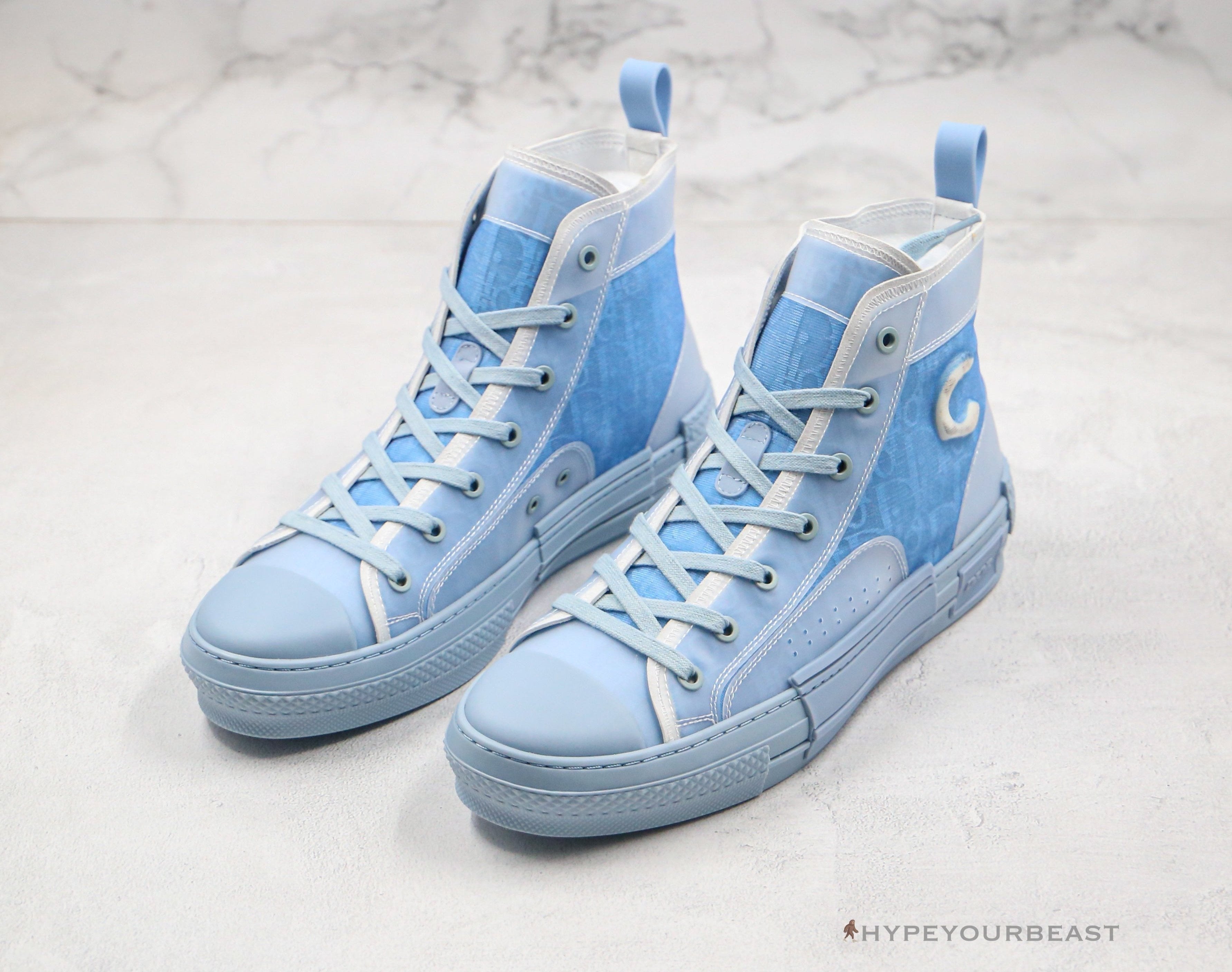 Dior B23 High Daniel Arsham Light Blue