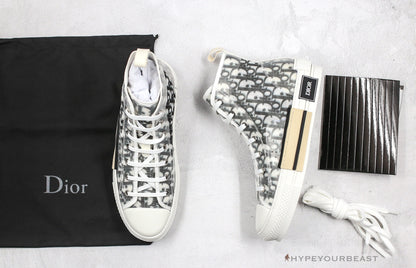 Dior B23 High Transparent Oblique Black