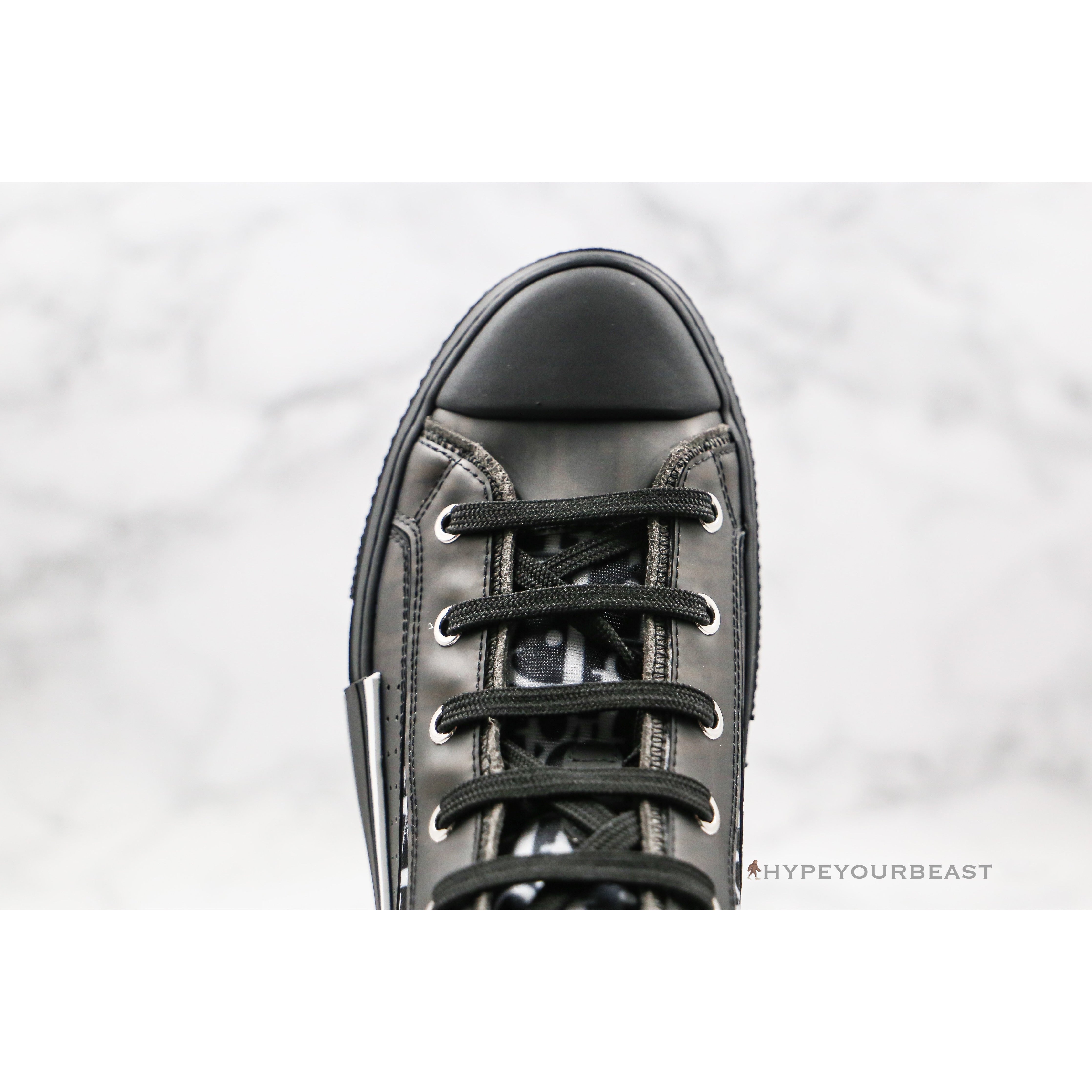 Dior B23 High Top Canvas Oblique Black
