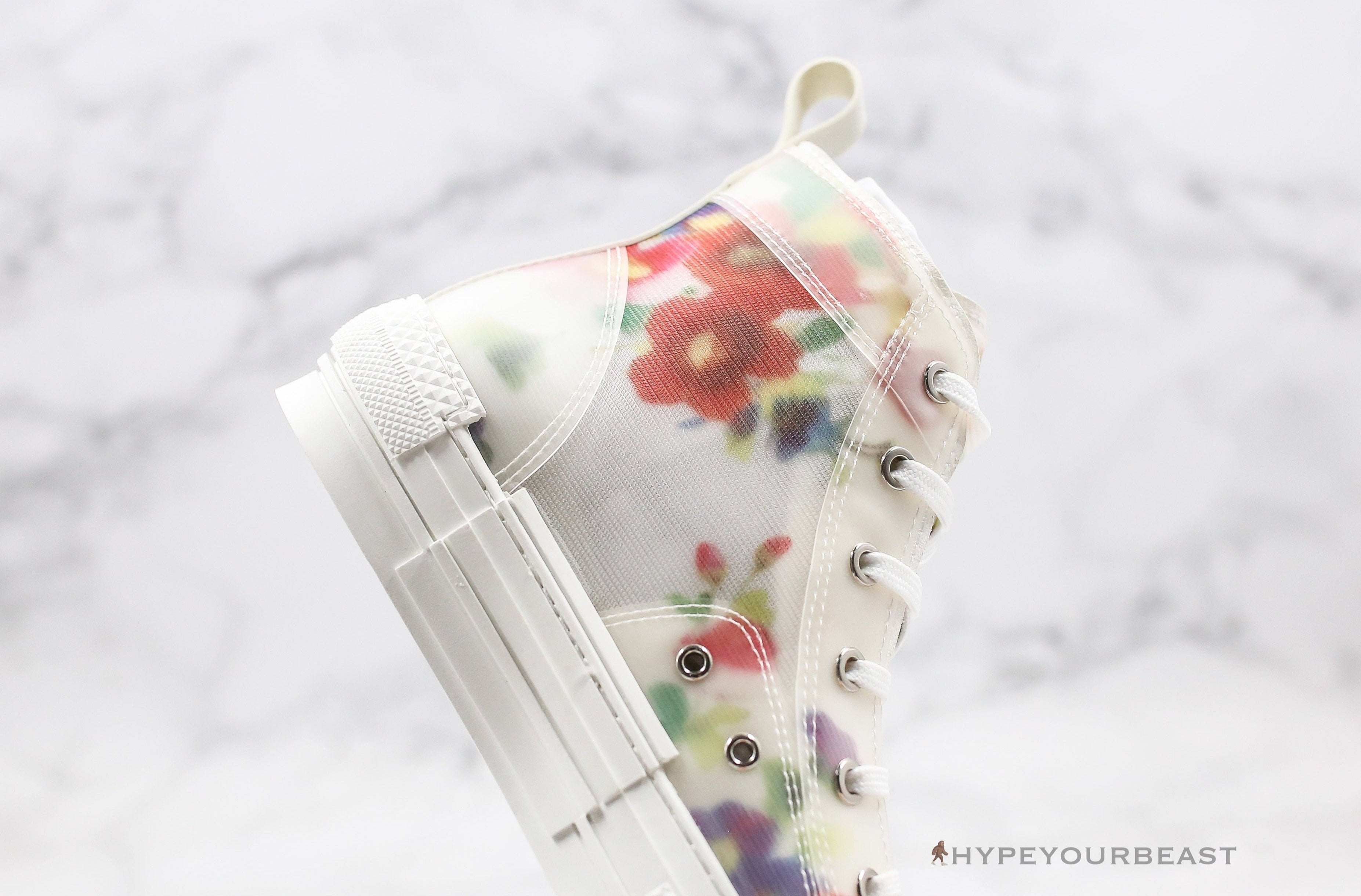 Dior B23 High Top Flowers