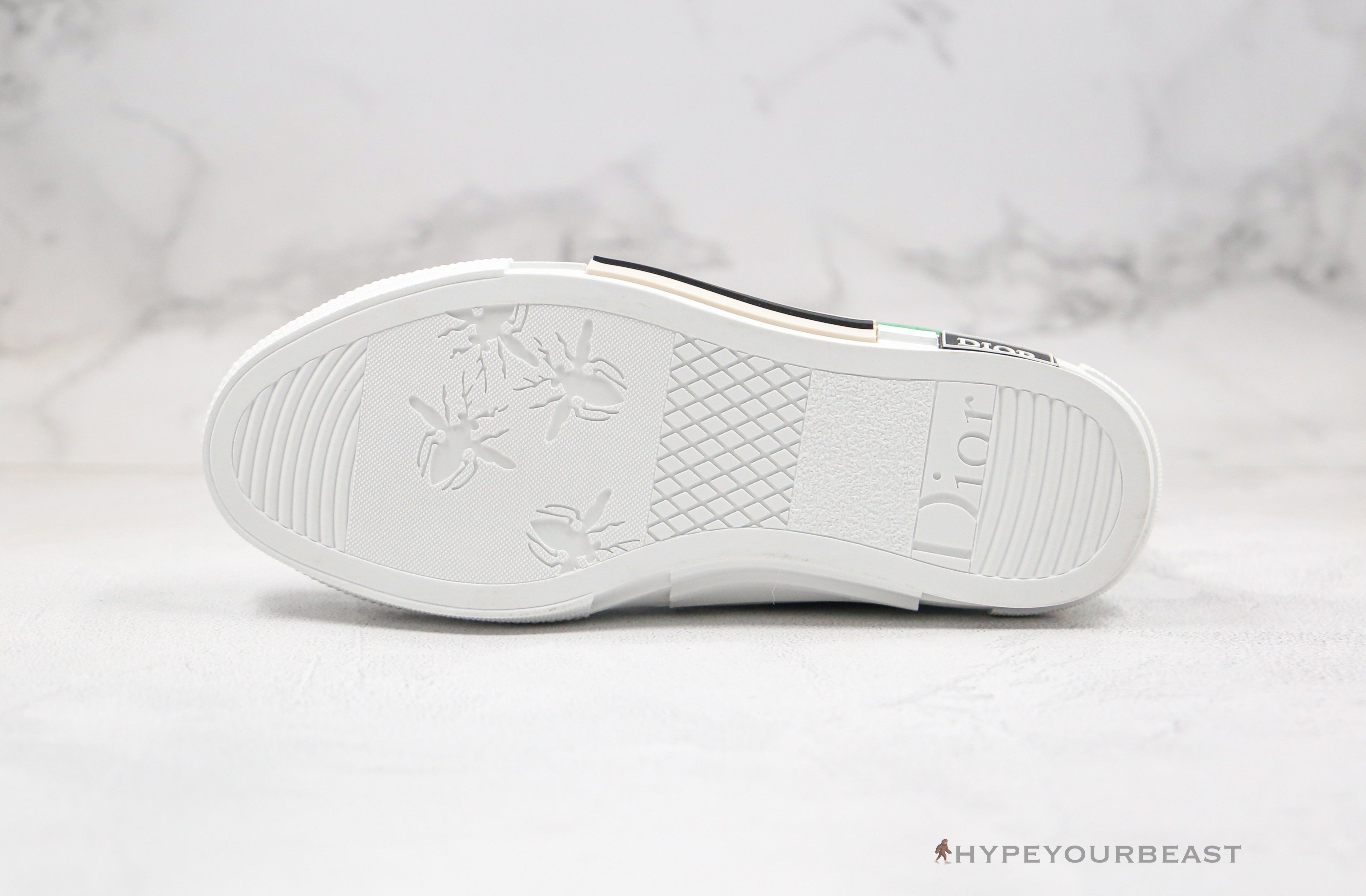 Dior B23 High Top Yellow Green