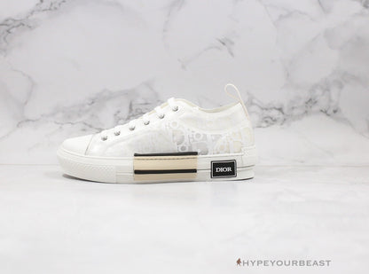 Dior B23 Low Transparent Oblique White