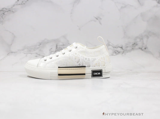 Dior B23 Low Transparent Oblique White