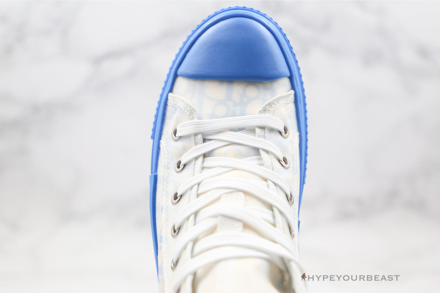 Dior High Top Gradient Blue