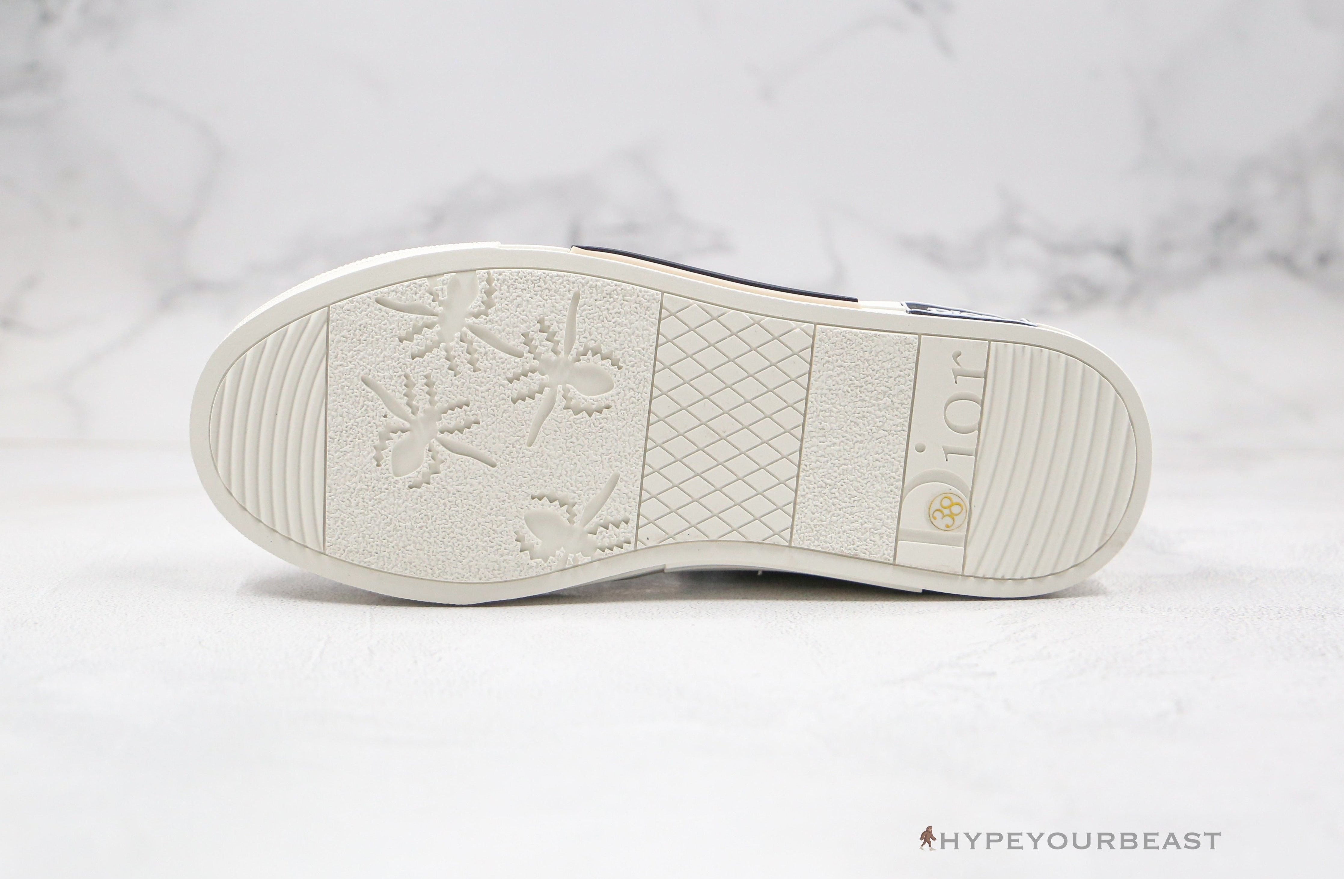 Dior High Top White Brown