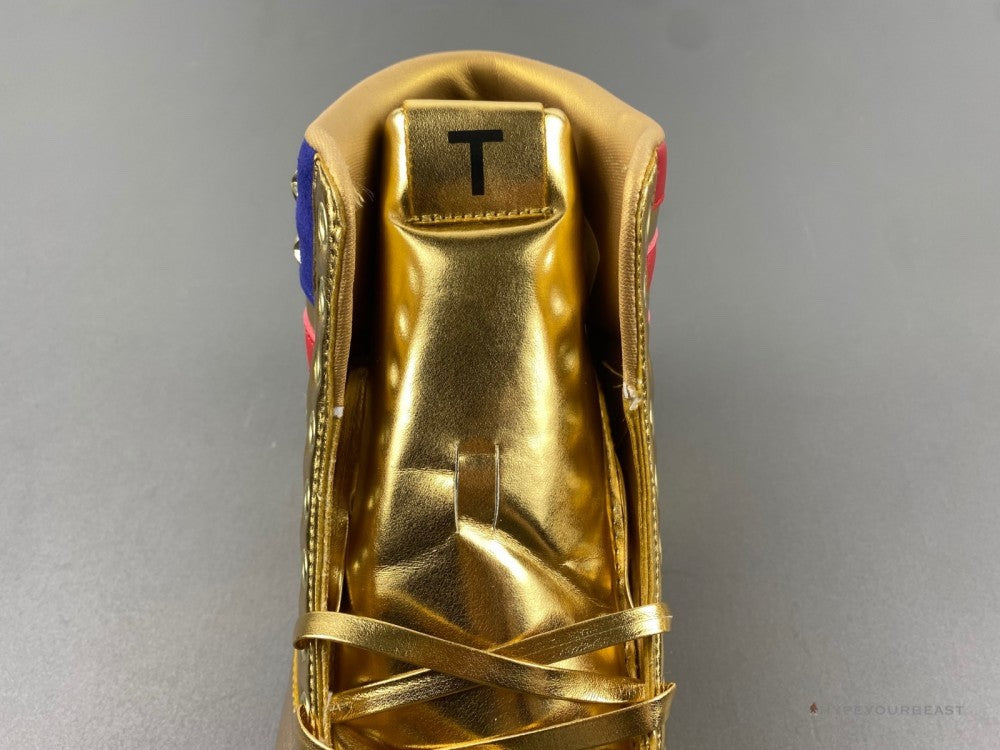 Donald Trump Never Surrender Shoes