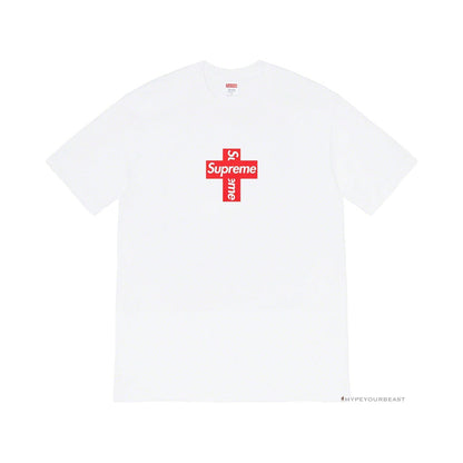 Supreme Cross Box Logo Tee Shirt White