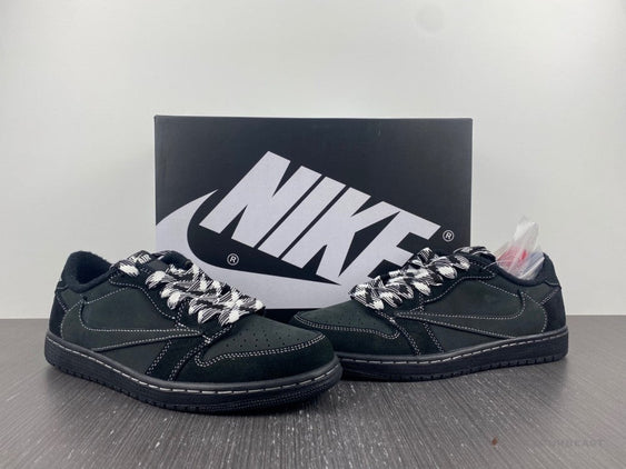 Travis Scott X Air Jordan 1 Low OG SP 'Black Phantom'