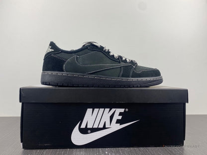 Travis Scott X Air Jordan 1 Low OG SP 'Black Phantom'