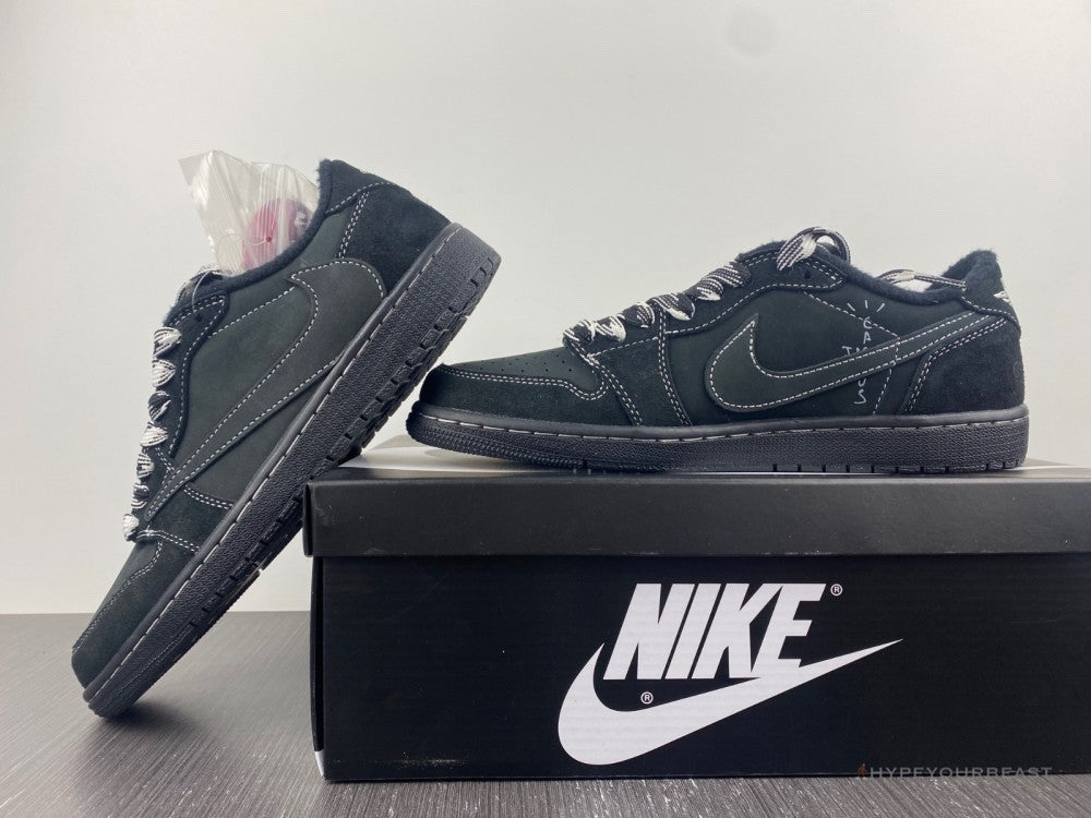Travis Scott X Air Jordan 1 Low OG SP 'Black Phantom'