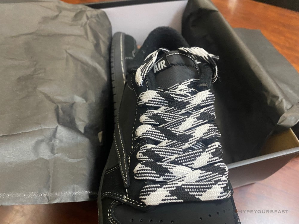 Travis Scott X Air Jordan 1 Low OG SP 'Black Phantom'