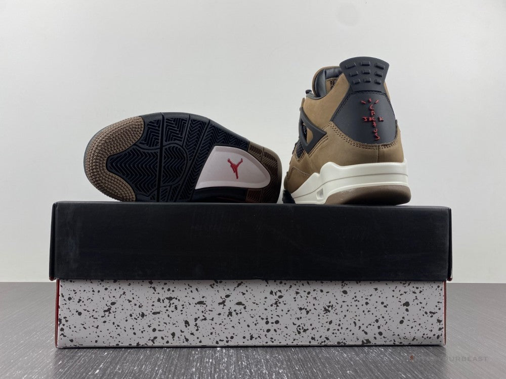 Air Jordan 4 X Travis Scott Brown