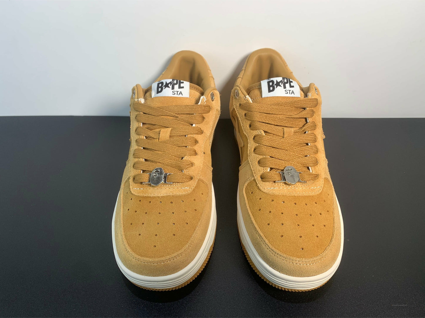 A Bathing Ape Bape Sta Beige Suede