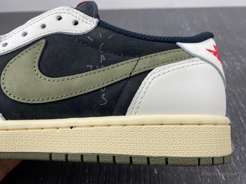Air Jordan 1 Retro Low 'Travis Scott Olive'