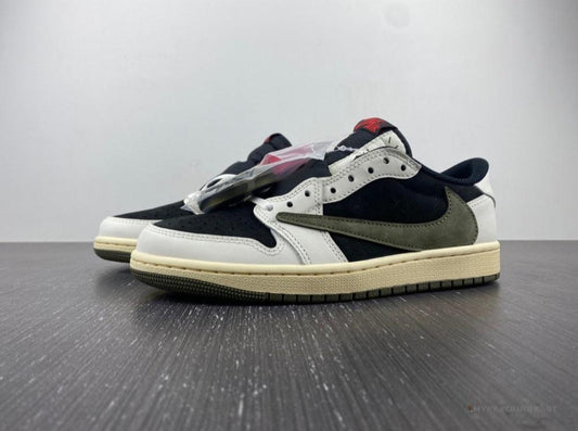 Air Jordan 1 Retro Low 'Travis Scott Olive'