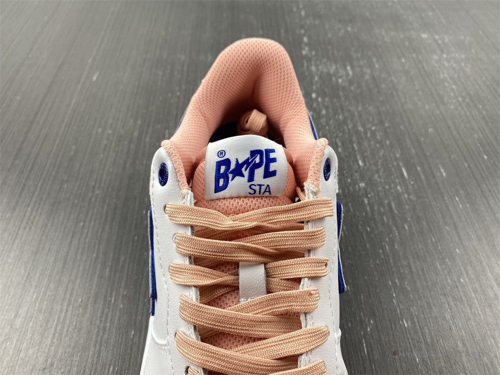 A Bathing Ape Bape Sta 'Bapy White Pink