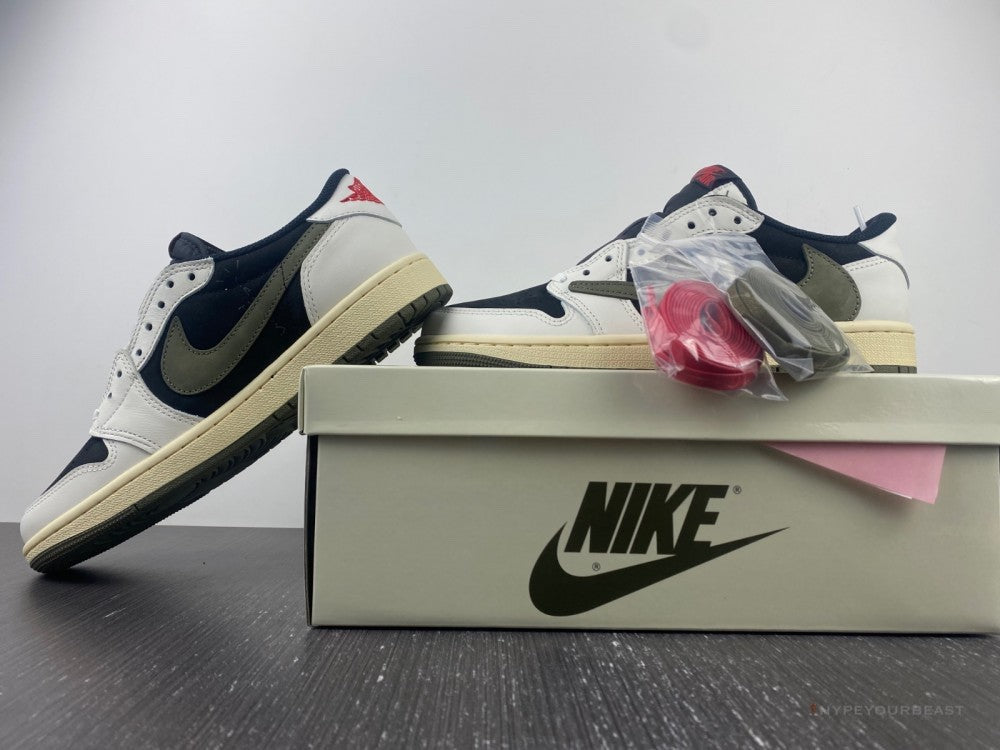 Air Jordan 1 Retro Low 'Travis Scott Olive'