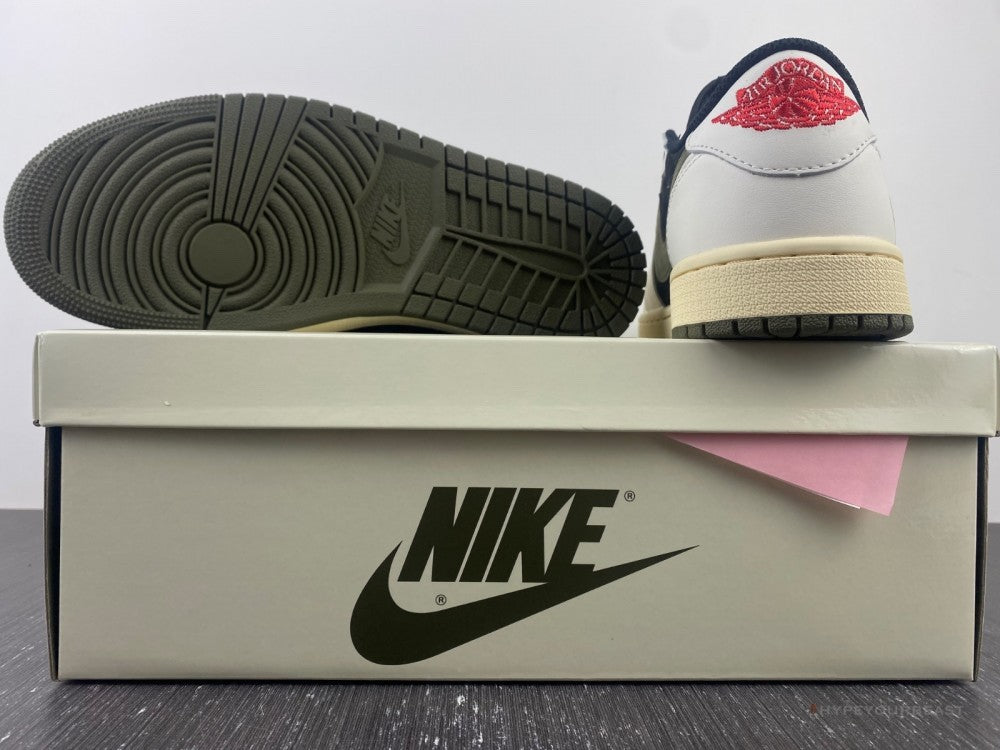 Air Jordan 1 Retro Low 'Travis Scott Olive'