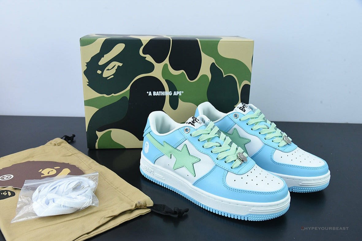 A Bathing Ape Bape Sta Pastel Blue