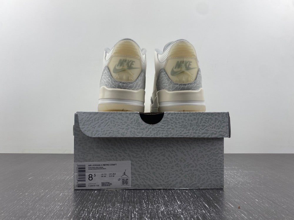 Air Jordan 3 Craft 'Ivory'