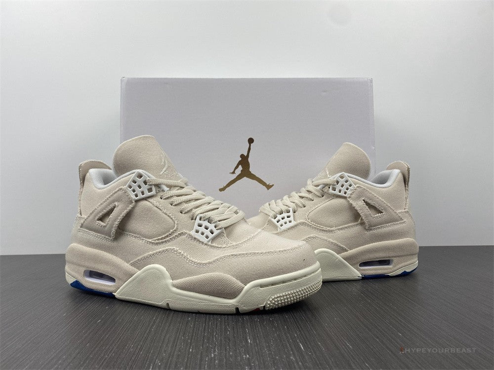 Air Jordan 4 'White Canvas'