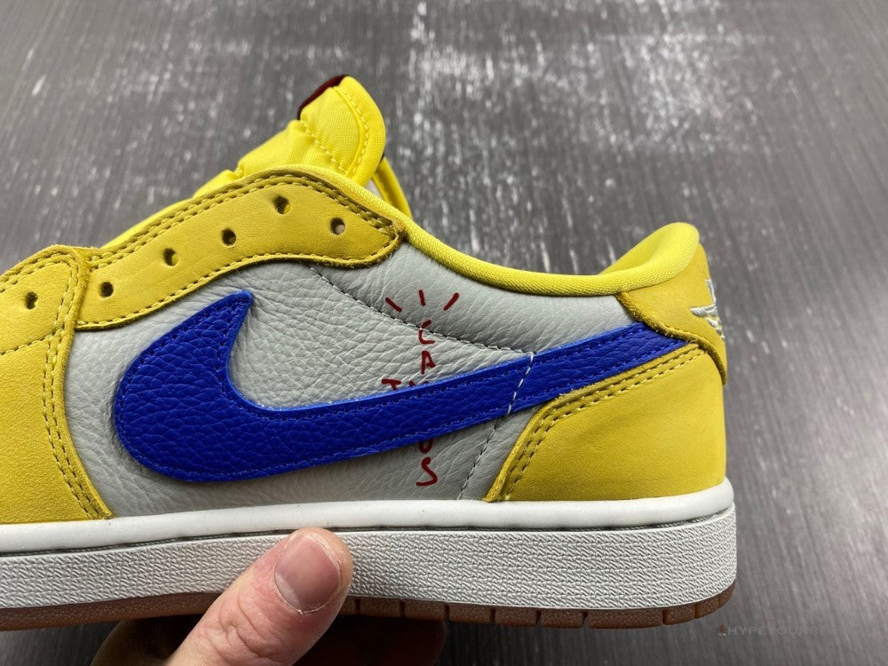 Travis Scott X Air Jordan 1 Low OG 'Canary'
