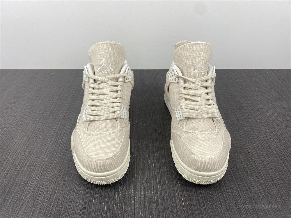 Air Jordan 4 'White Canvas'