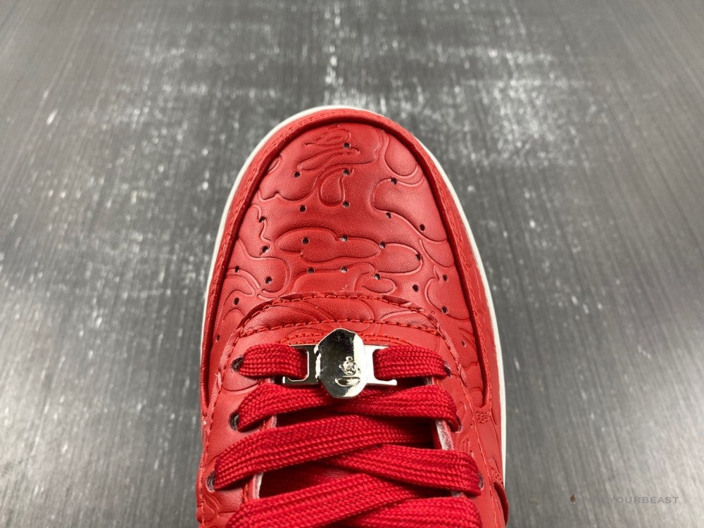 Bape Sta Low Top Sneakers #3 M1 Red