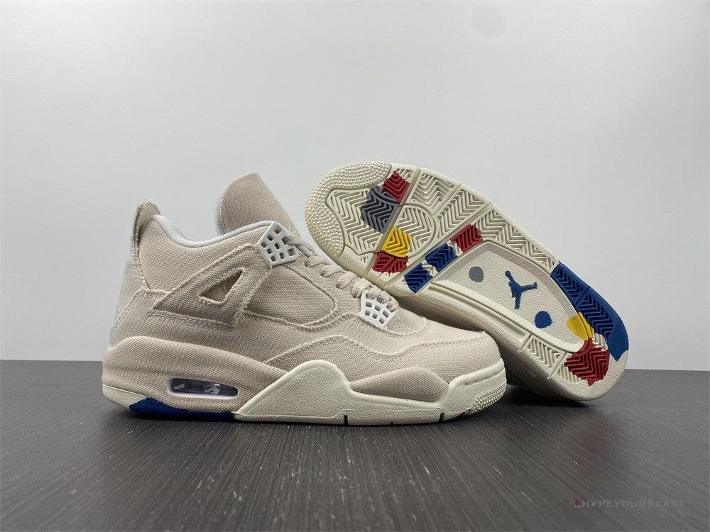 Air Jordan 4 'White Canvas'