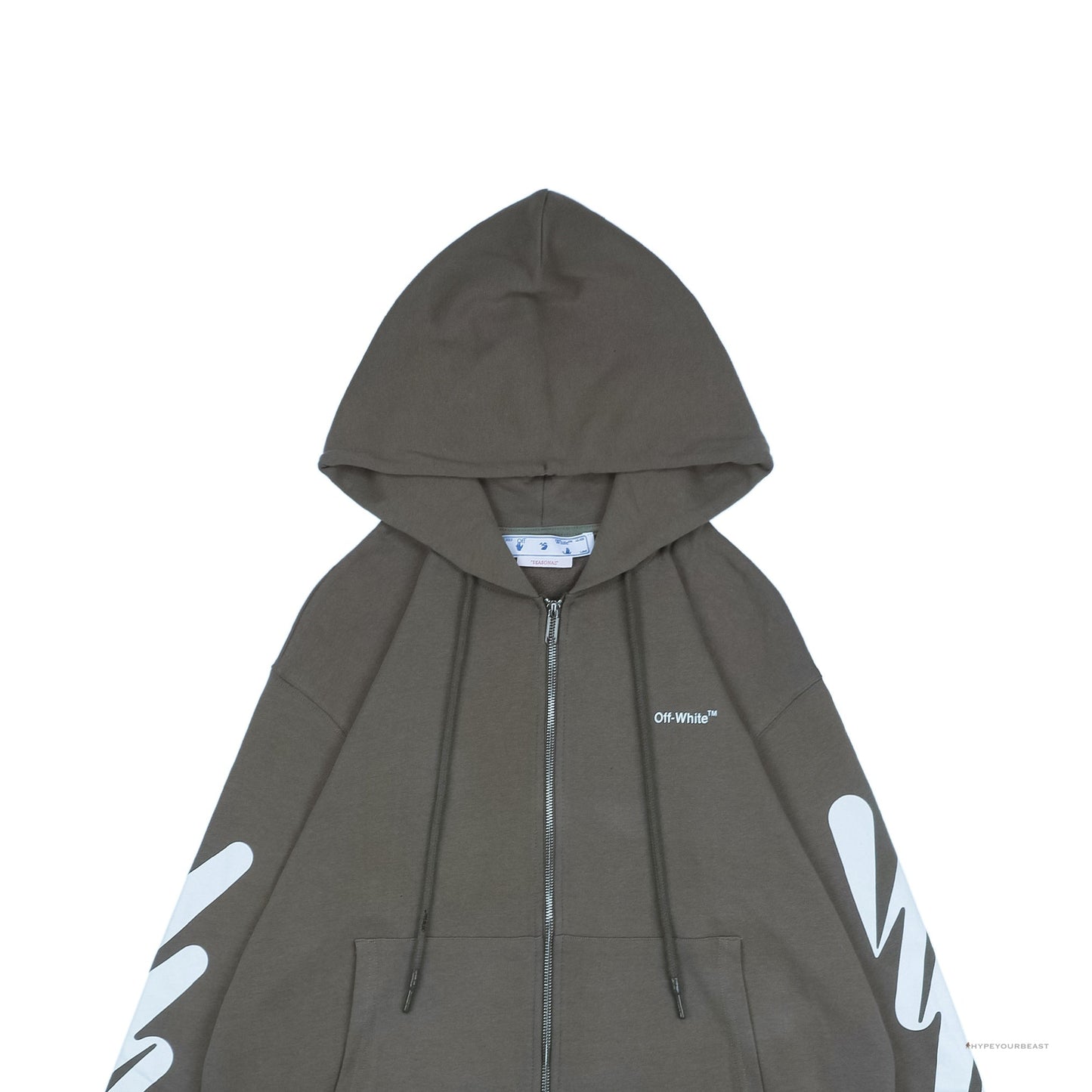 Off White Hoodie S22 Grey