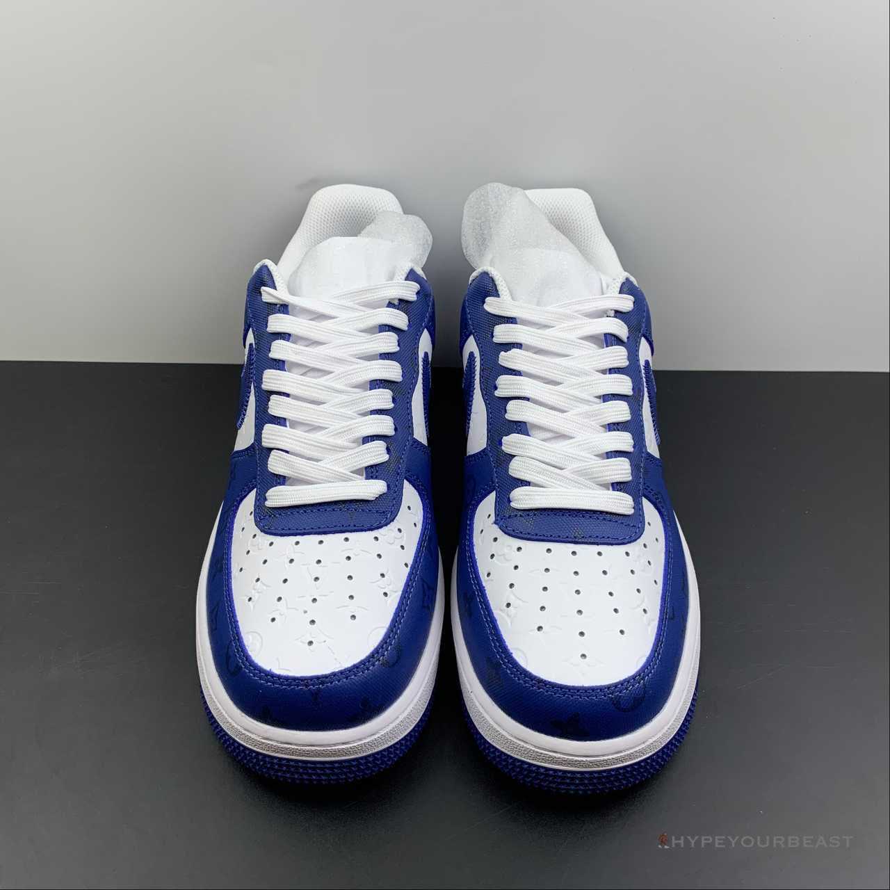 Nike Air Force 1 Low 'LV Monogram Off-White Blue White'