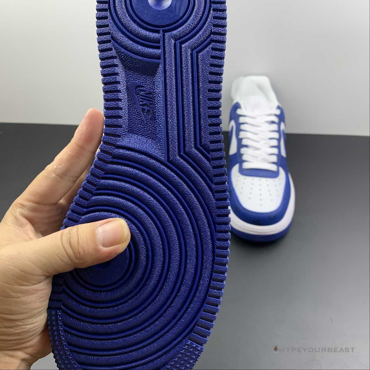 Nike Air Force 1 Low 'LV Monogram Off-White Blue White'