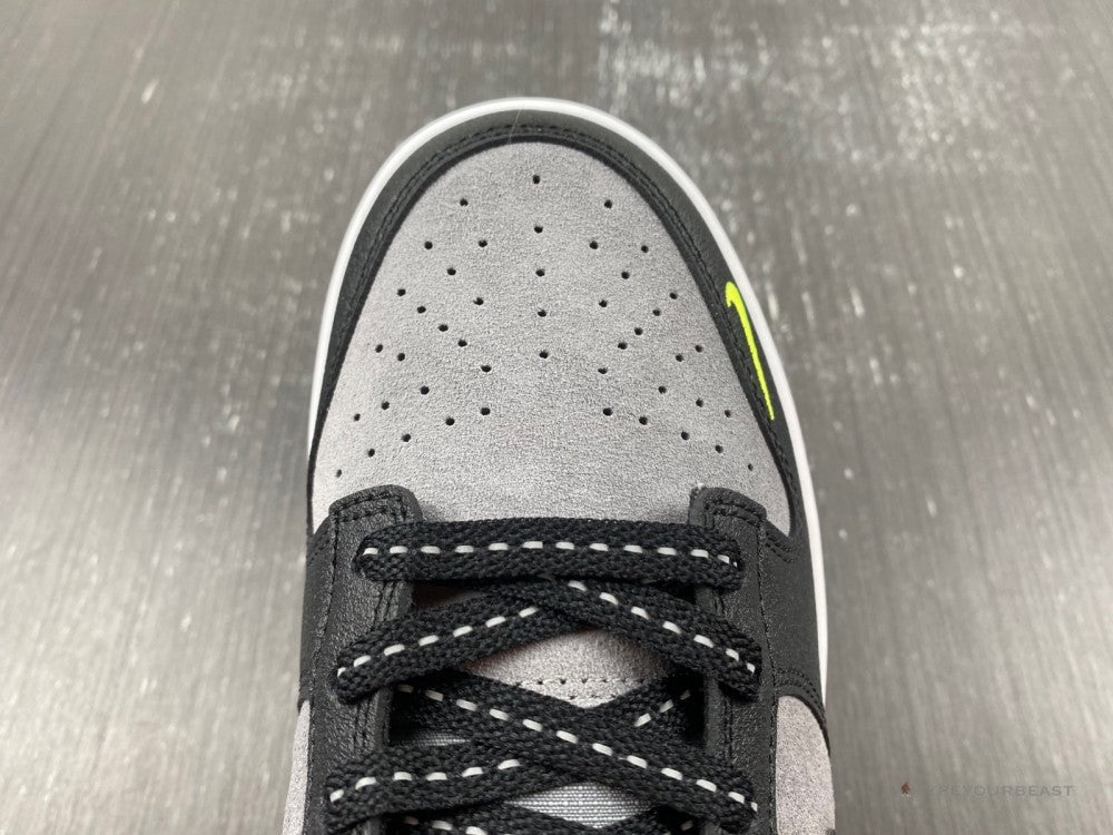 Nike Dunk Low Black Neon Green