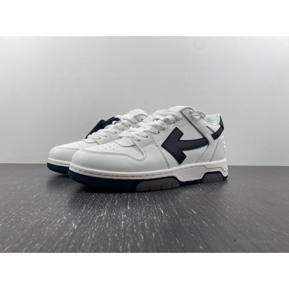 Off-White Out Of Office Low White Black Sneakers