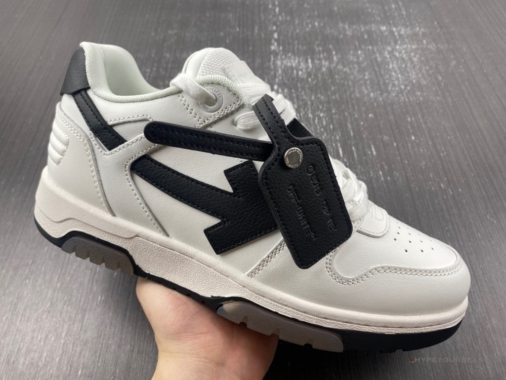 Off-White Out Of Office Low White Black Sneakers