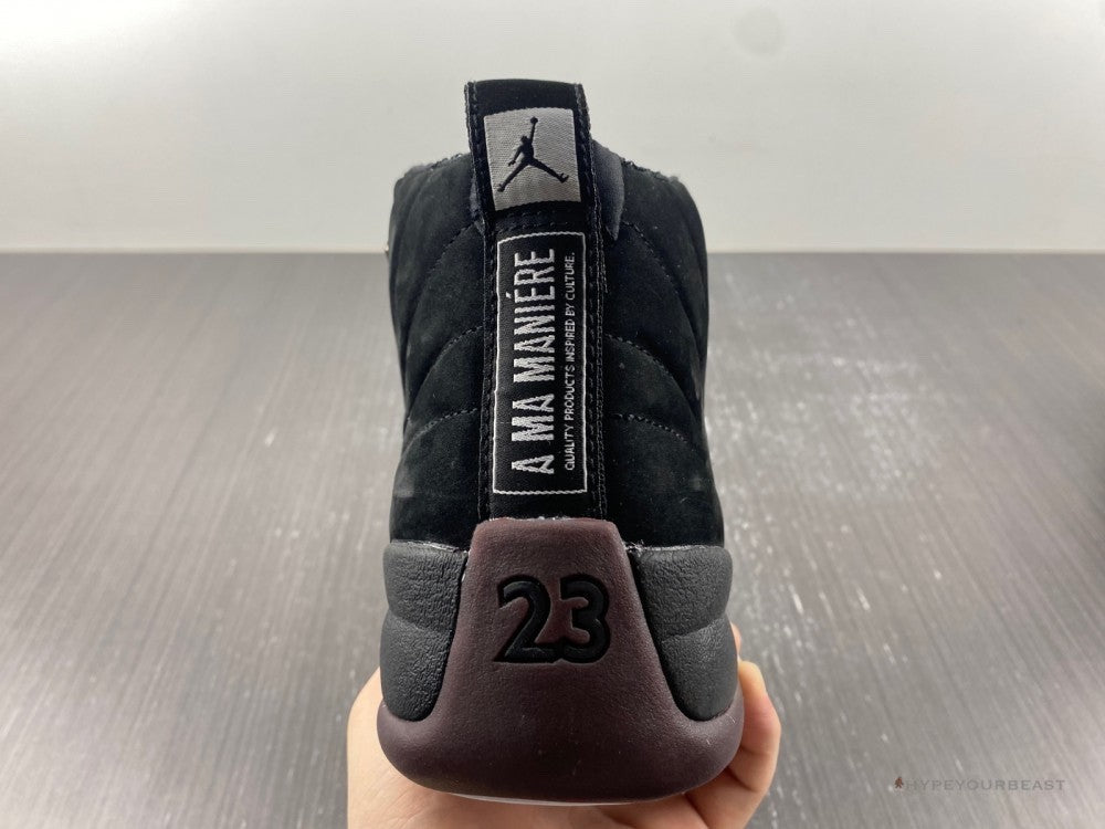 Jordan 12 Retro SP 'A Ma Maniere Black'