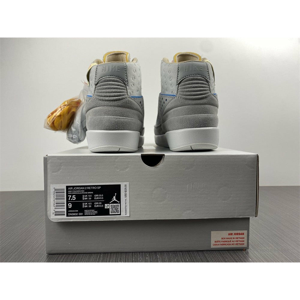 Union LA X Air Jordan 2 Retro SP 'Grey Fog'