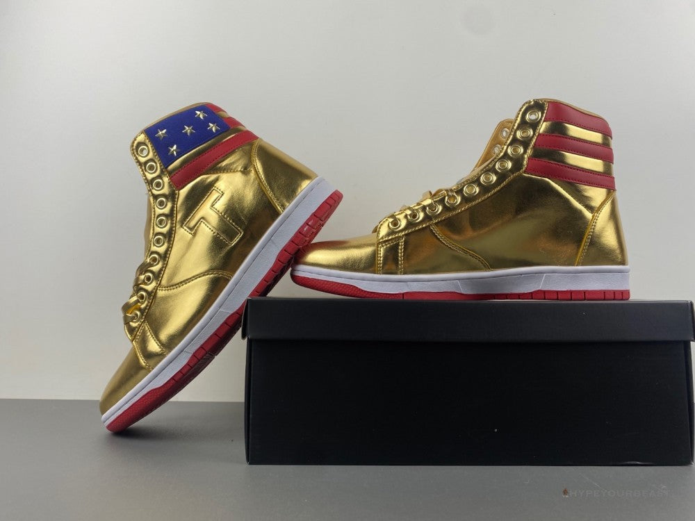 Donald Trump Never Surrender Shoes