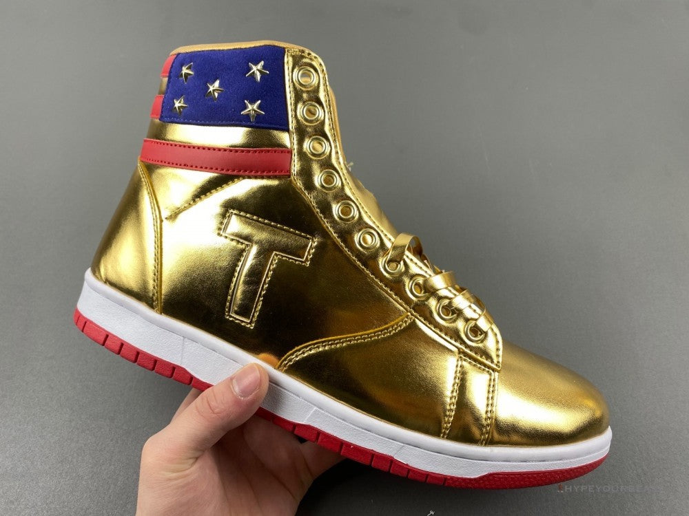 Donald Trump Never Surrender Shoes